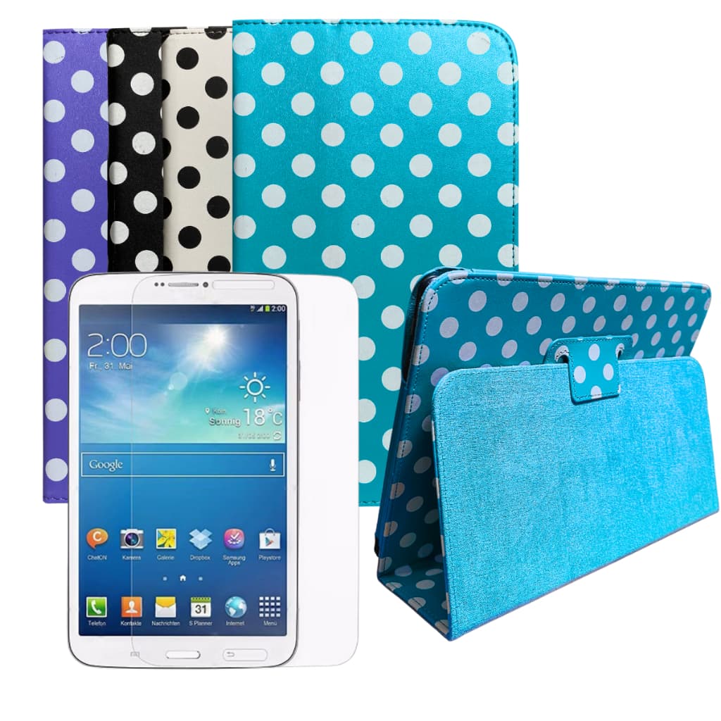 Capa Case com Suporte Ajustável p/ Tablet HD 8 Polegadas + Película