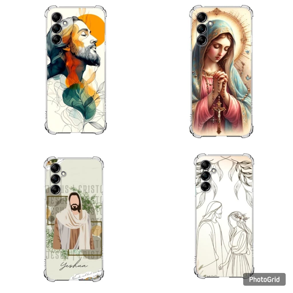 CAPA CAPINHA SAMSUNG M15, M35 E M55 TPU DESENHOS VARIADOS CAPINHA CASE RELIGIOSA , GOSPEL