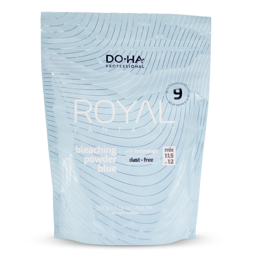 Pó descolorante Azul  Royal Fantasie dust free DOHA até 9 tons
