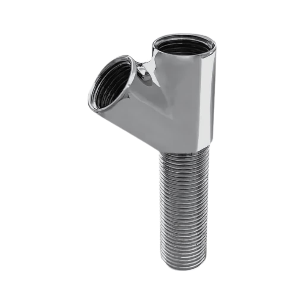 Juncao Adaptador Y 1/2 Cromado Mesa Bancada Torneira Filtro