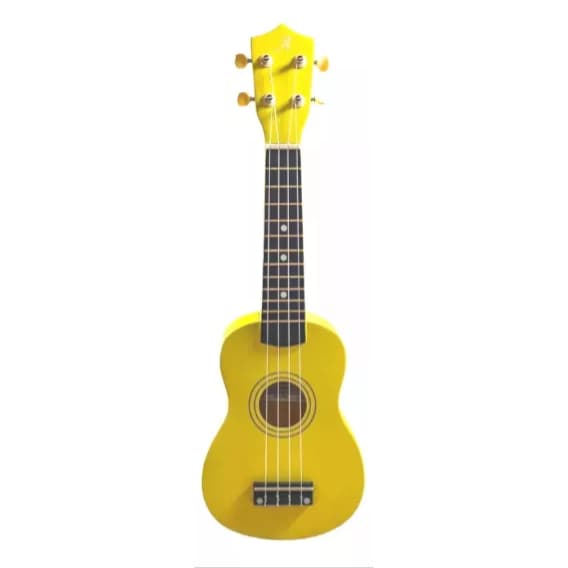 Ukulele Soprano Acustico Amarelo - Andaluz