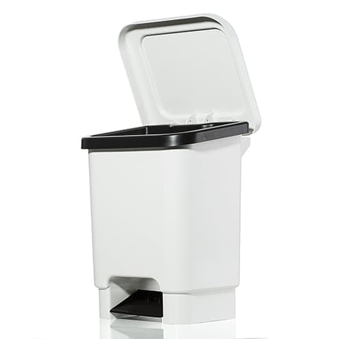 Lixeira 100 Litros com Pedal Cesto Resistente Reforçada Multiuso Banheiro Cozinha Decoração Casa