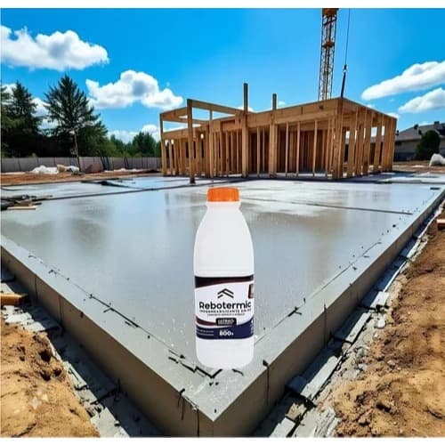 Impermeabilizante Rebotermic Branco 800g - Proteção Contra Infiltrações - Alta Durabilidade em Pó