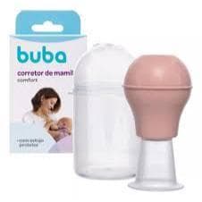 Corretor De Mamilo De Silicone Com Estojo Mamilos Planos Ou Invertidos Para Amamentação Maternidade Buba