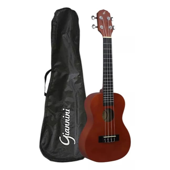 Ukulele Giannini Concert Eletroacústico Uks-23 C/bag
