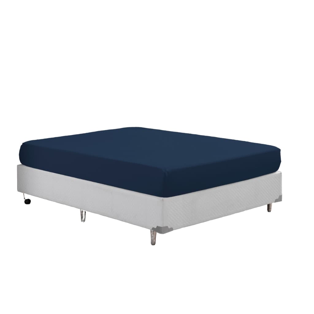 Lençol Avulso com Elástico 400 Fios Solteiro Casal Queen King Toque Macio Luxo 1 Peça
