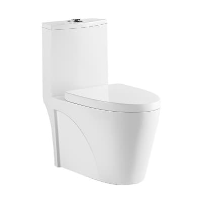 VASO SANITÁRIO MONOBLOCO PRODUZIDO EM CERÂMICA COM ACESSÓRIOS - VAB0026-C