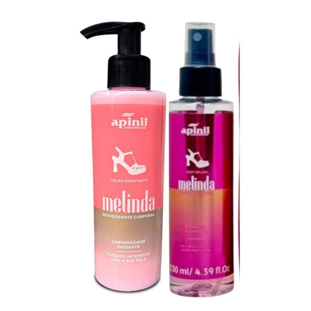 Kit Body Splash e Hidratante corporal -  Melinda