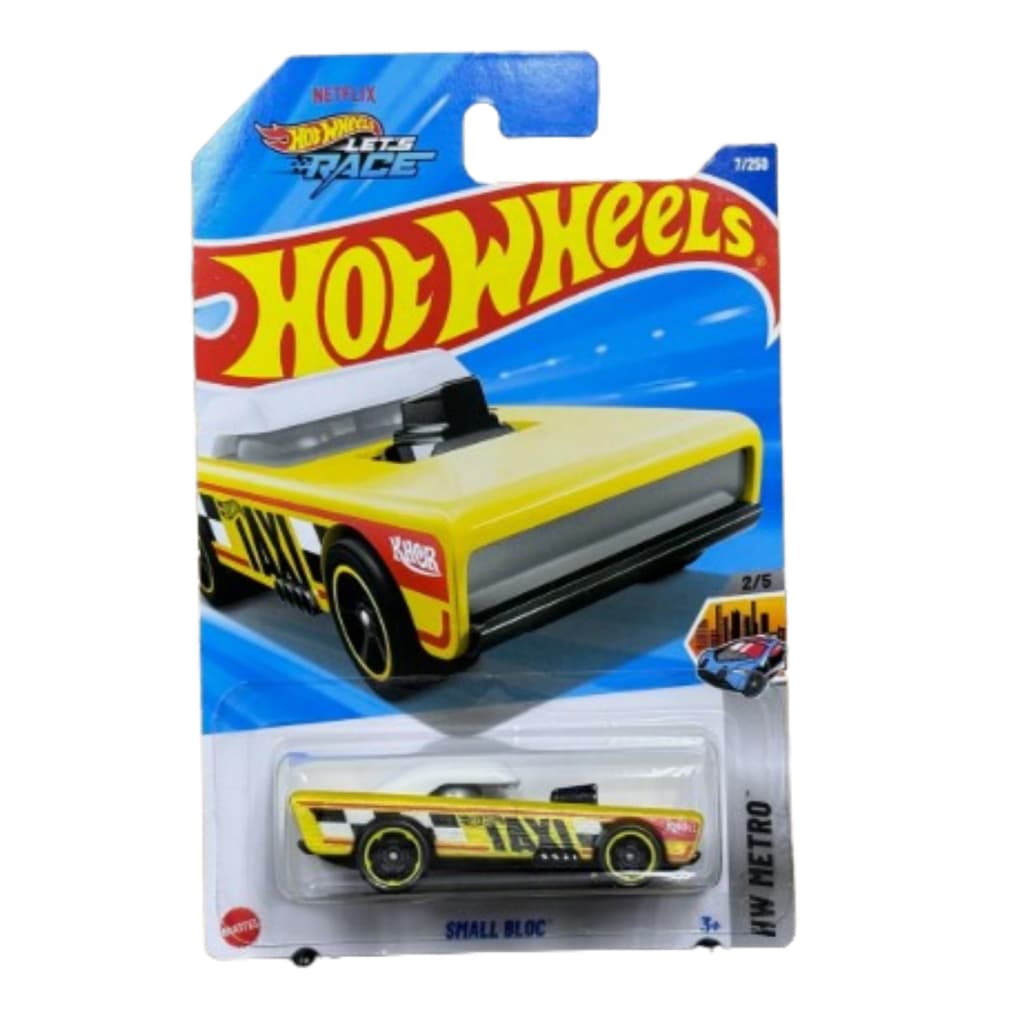 Hot Wheels Small Bloc Netflix 7/250 Factory Fresh Hyw65