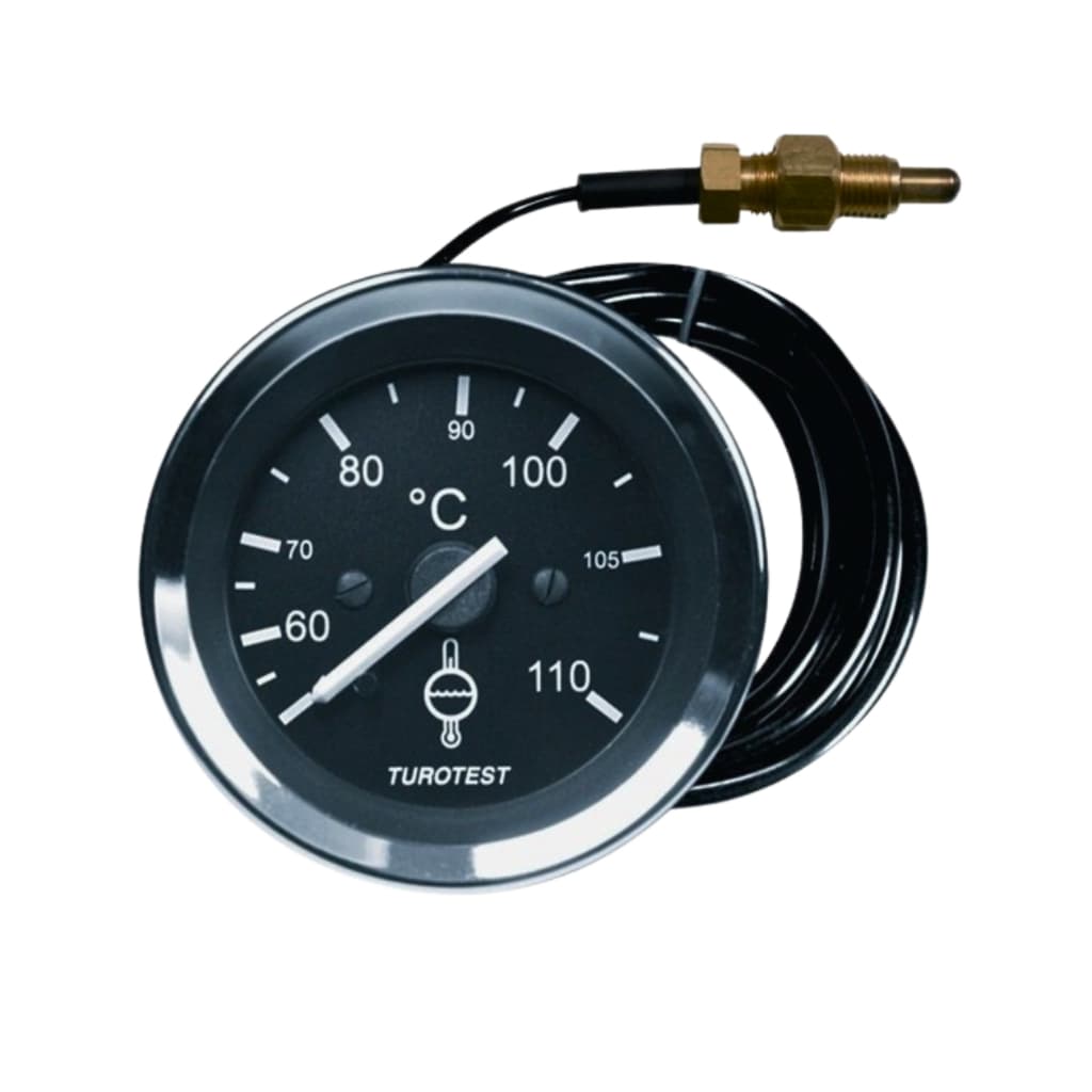 RELOGIO TEMPERATURA AGUA MOTOR 60MM CABO 3 METROS 302415