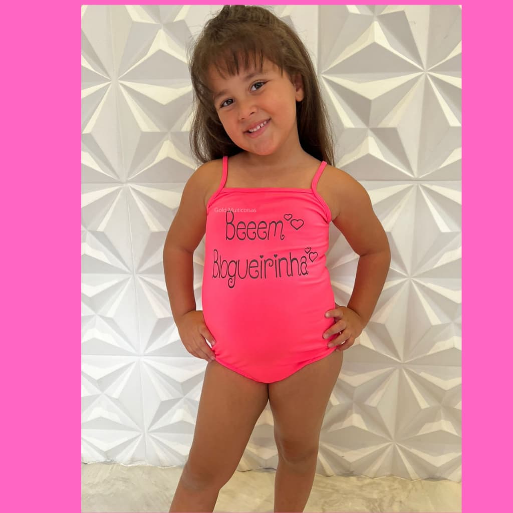 Body Infantil Blogueirinha alça Verão Maio