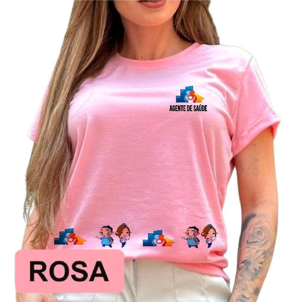 Camiseta Agente de Saúde ref2