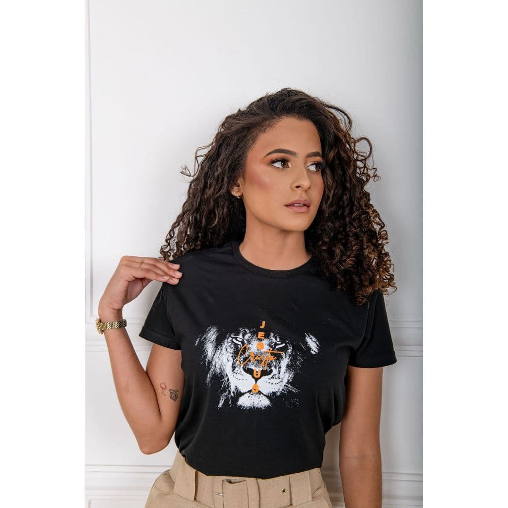 T-shirt Feminina 100% Algodão Estampada - Conforto e Estilo Casual