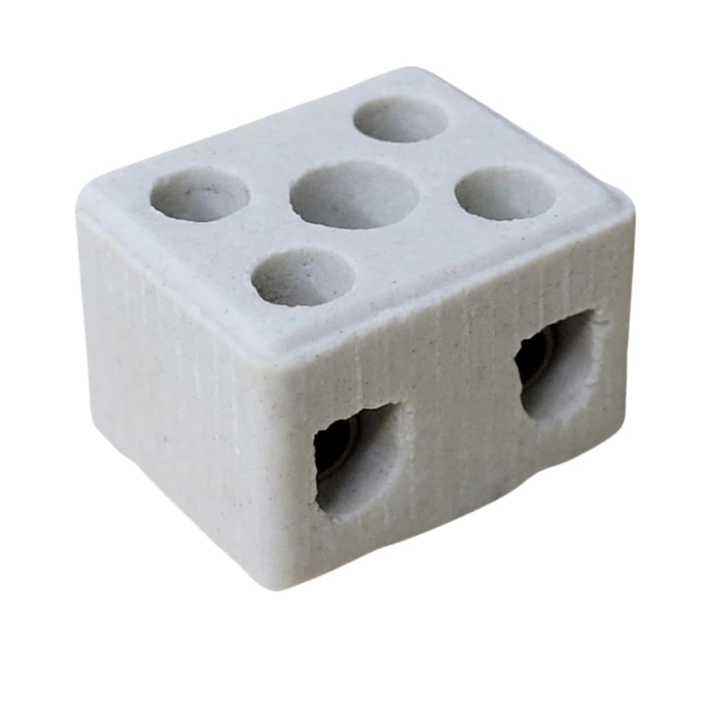 Conector Chuveiro Cerâmica/porcelana 2 Polos 6mm - Unidade