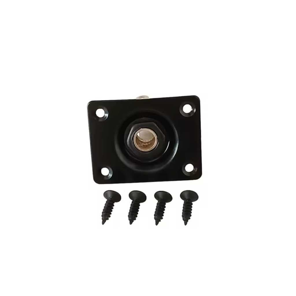 Jack Quadrado Preto Guitarra Less Paul E CONTRA BAIXO LINHA PROFISSIONAL