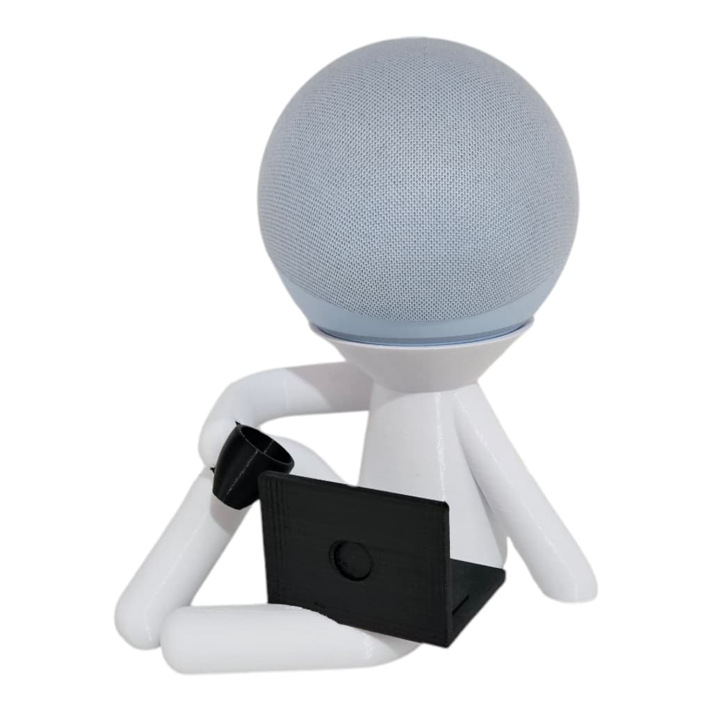 Suporte compatível com Echo Dot Alexa - Robert Notebook - Café - Cofee