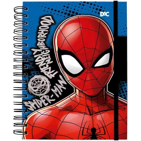 Caderno Smart DAC Homem-aranha 80 Folhas