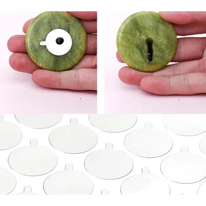 Adesivo Para Pedra Jade Para Cola De Extensão De Cílios 100 Unidades Bazar Golden
