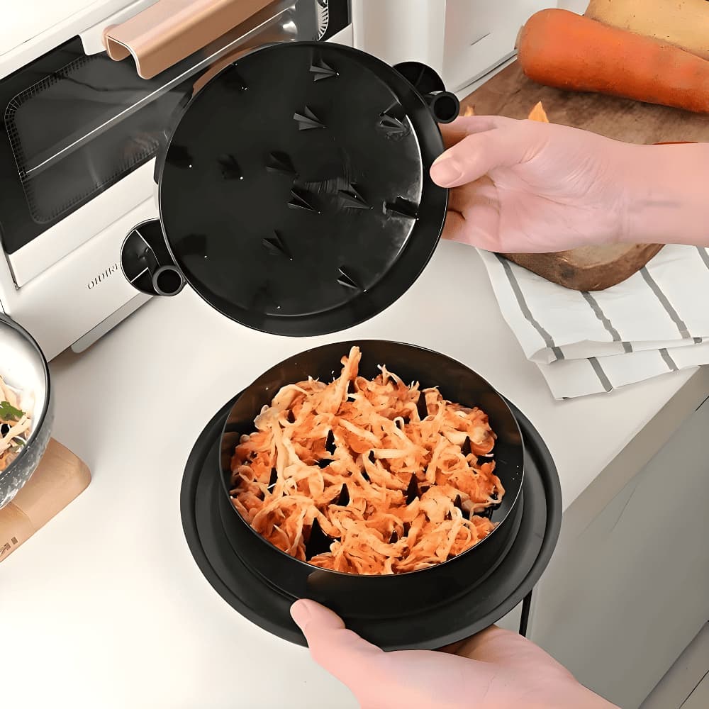 Desfiador De Frango Manual Processador Picador De Carne Triturador Multifuncional C Tesoura Cozinha