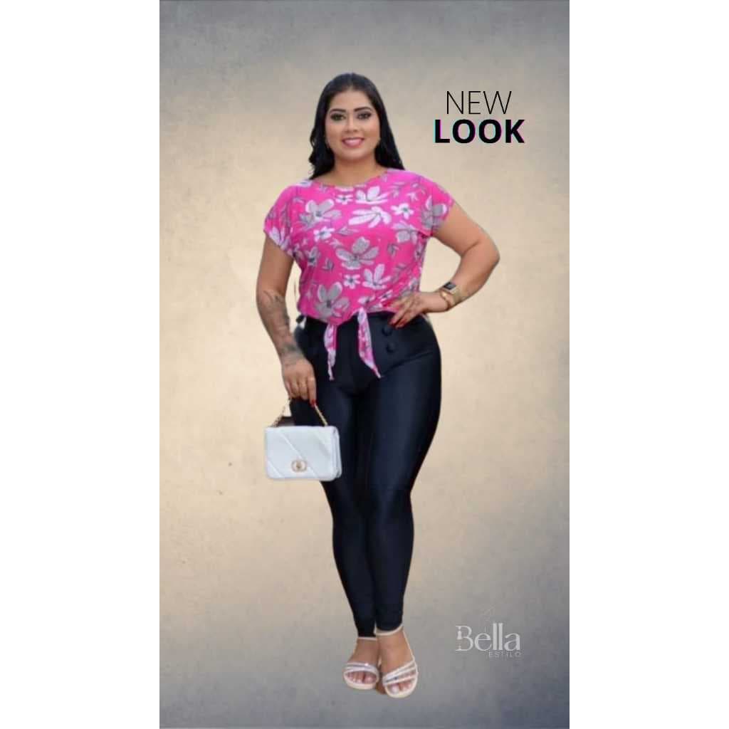 Blusa bello stilo malha ligalight