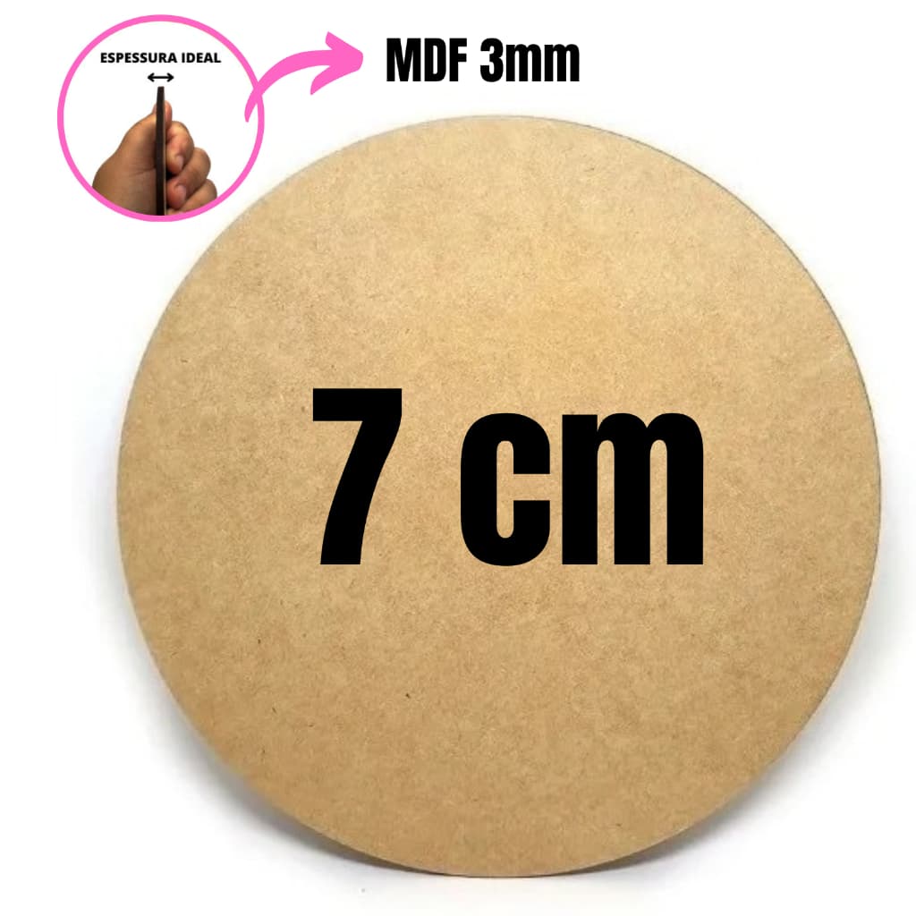 Bolacha Porta Copo Mdf para artesanato 7x7cm Pacotes  Kits 10, 20, 30, 40, 50 e 100 Alta Qualidade Bolacha Mdf