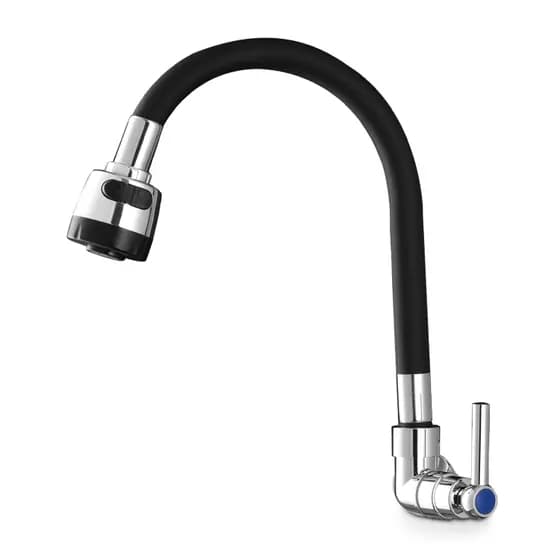 Torneira Parede Flexivel Mangueira Silicone Movel Ducha Jato