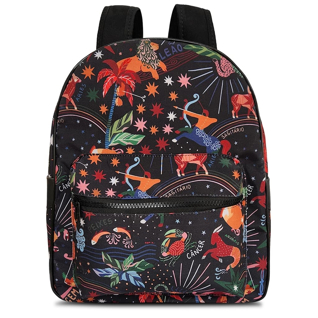 Bolsa Mochila De Ombro Media  Reforçada Feminina Escolar Faculdade Promoção