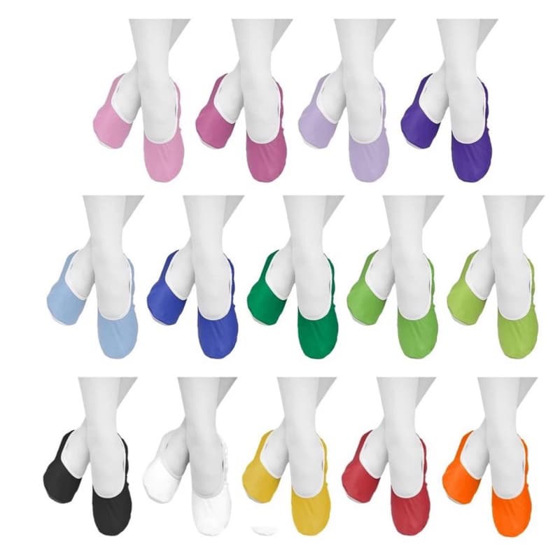 Kit 3 Sapatilha Fantasia Carnaval Festas Diversas Cores Infantil Adulto