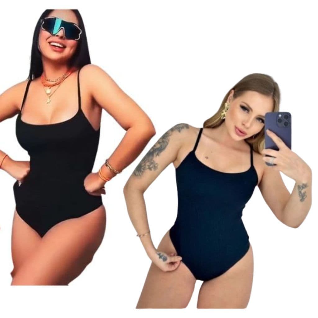 Body de Alcinha Canelado Feminino,forrado,  Confortavel, Moda Blogueira, forrado, Tecido Canelado Bory