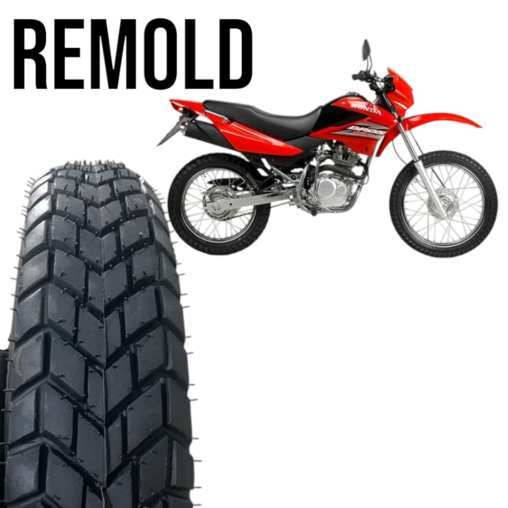 PNEU TRASEIRO MOTO 110/90-17 BROS 125/150/160 XRE 190