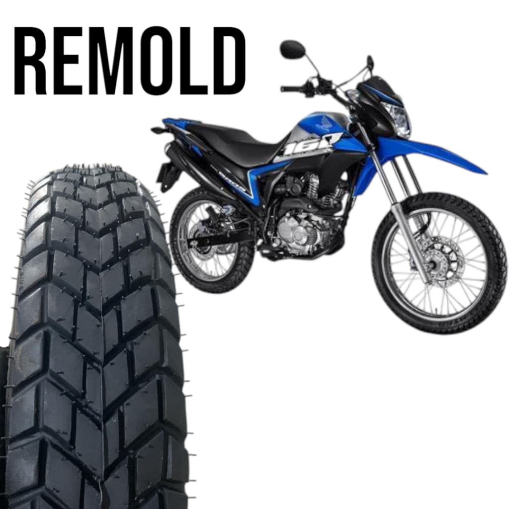 PNEU TRASEIRO MOTO 110/90-17 BROS 125/150/160 XRE 190 CROSSER falcon400