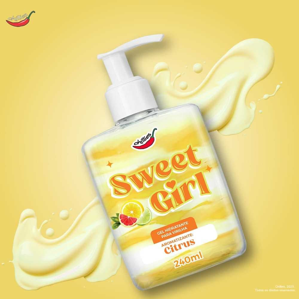 Sweet Girl - Gel Hidratante Para o Corpo CITRUS 240ml Chillies