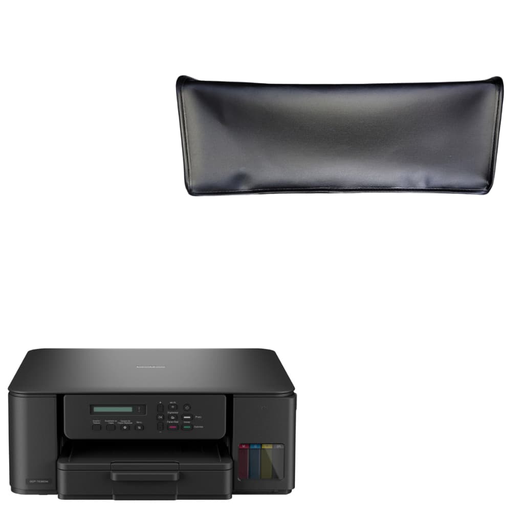 Capa Protetora Para Impressora Preta Brother DCP-T530DW