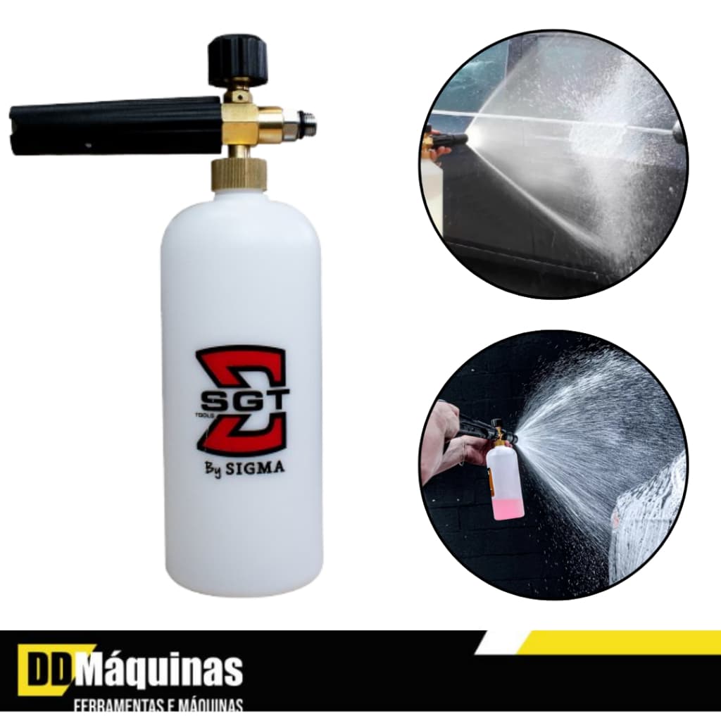 Canhão de Espuma Snow Foam 1L - Sigma Tools