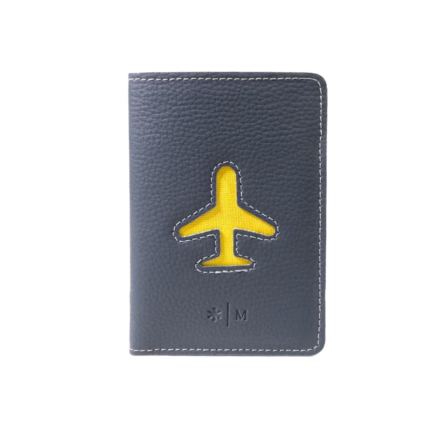 Porta-Passaporte Maktub 14,5 x 10,3 cm com Espaço para 3 Cartões