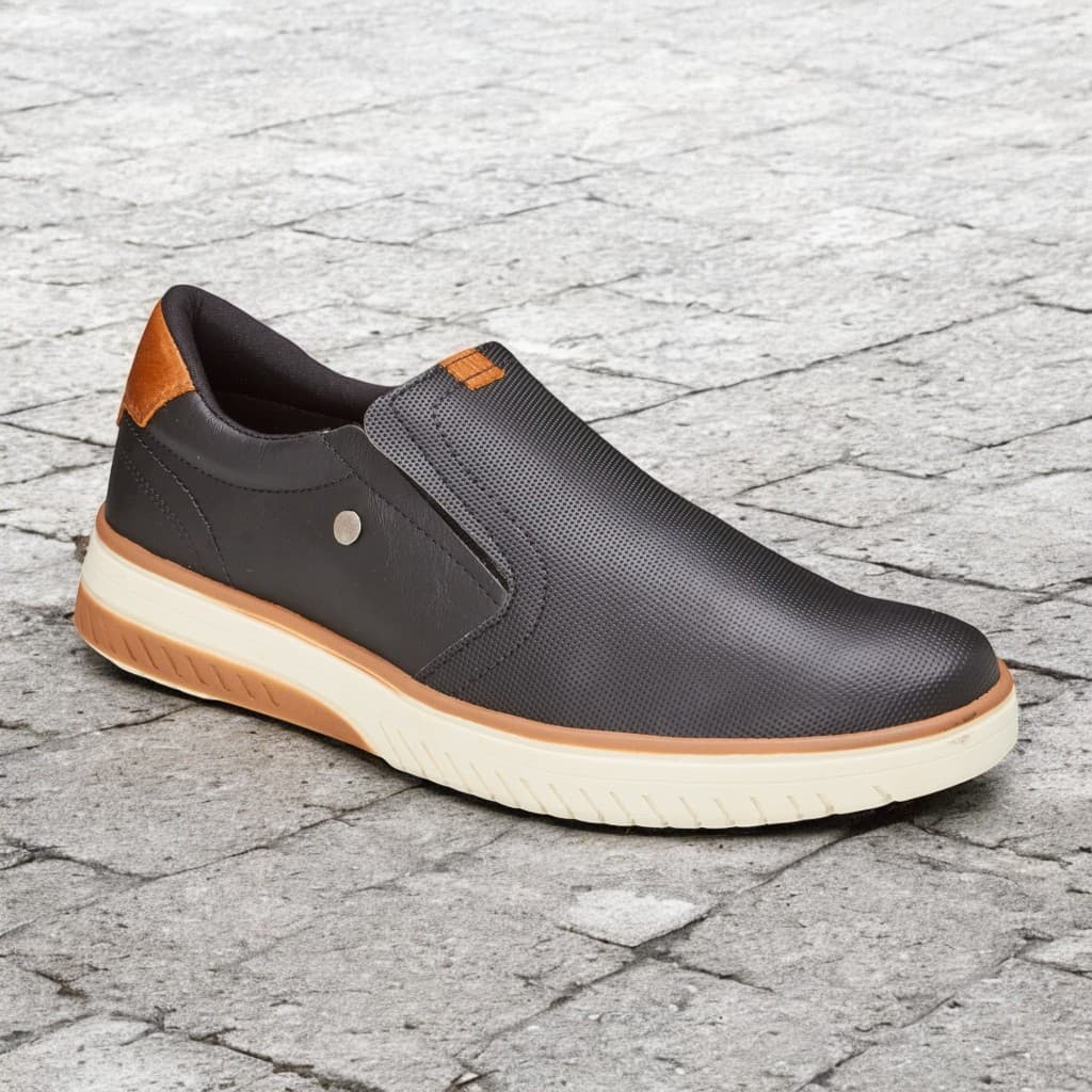 Tenis Masculino Slipon Sapatenis Premium Casual Social Facil