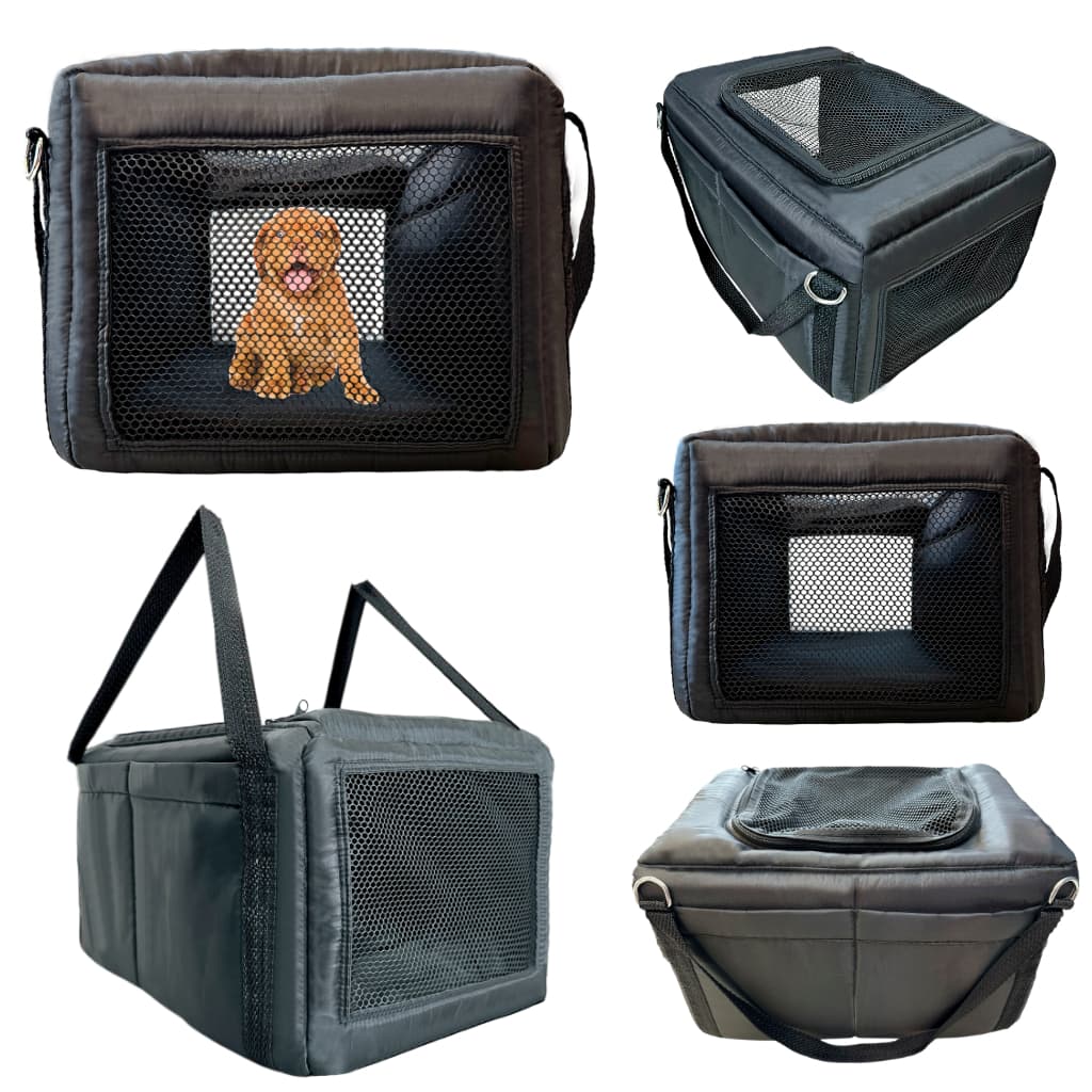 Bolsa de transporte cachorro gato pet viagem carro avião aéreo mala passeio caixa premium