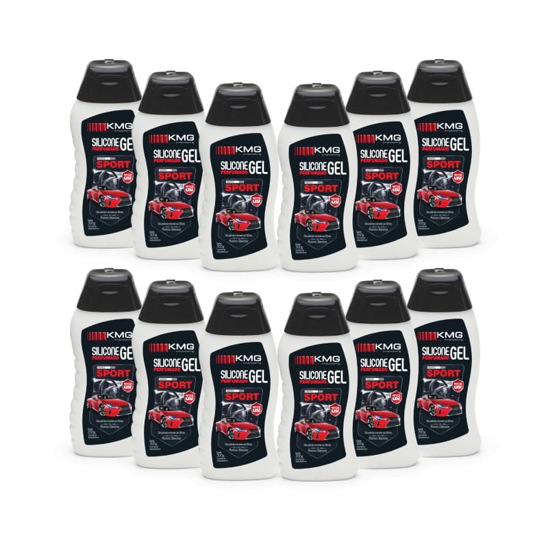 Silicone Gel Perfumado Sport - 12 Unidades
