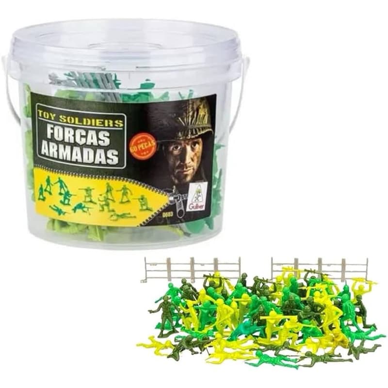Baldinho Forças Armadas Gulliver - Soldados Brasileiros