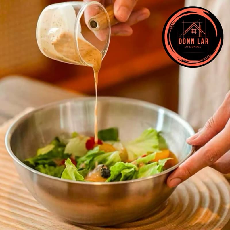 Saladeira Tigela Inox Vasilha Bacia Grande