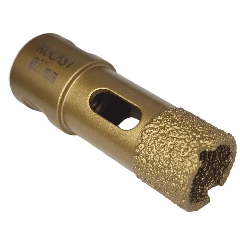 Serra Copo Diamantada 20mm Para Esmerilhadeira - Rosca M14 Original Rocast