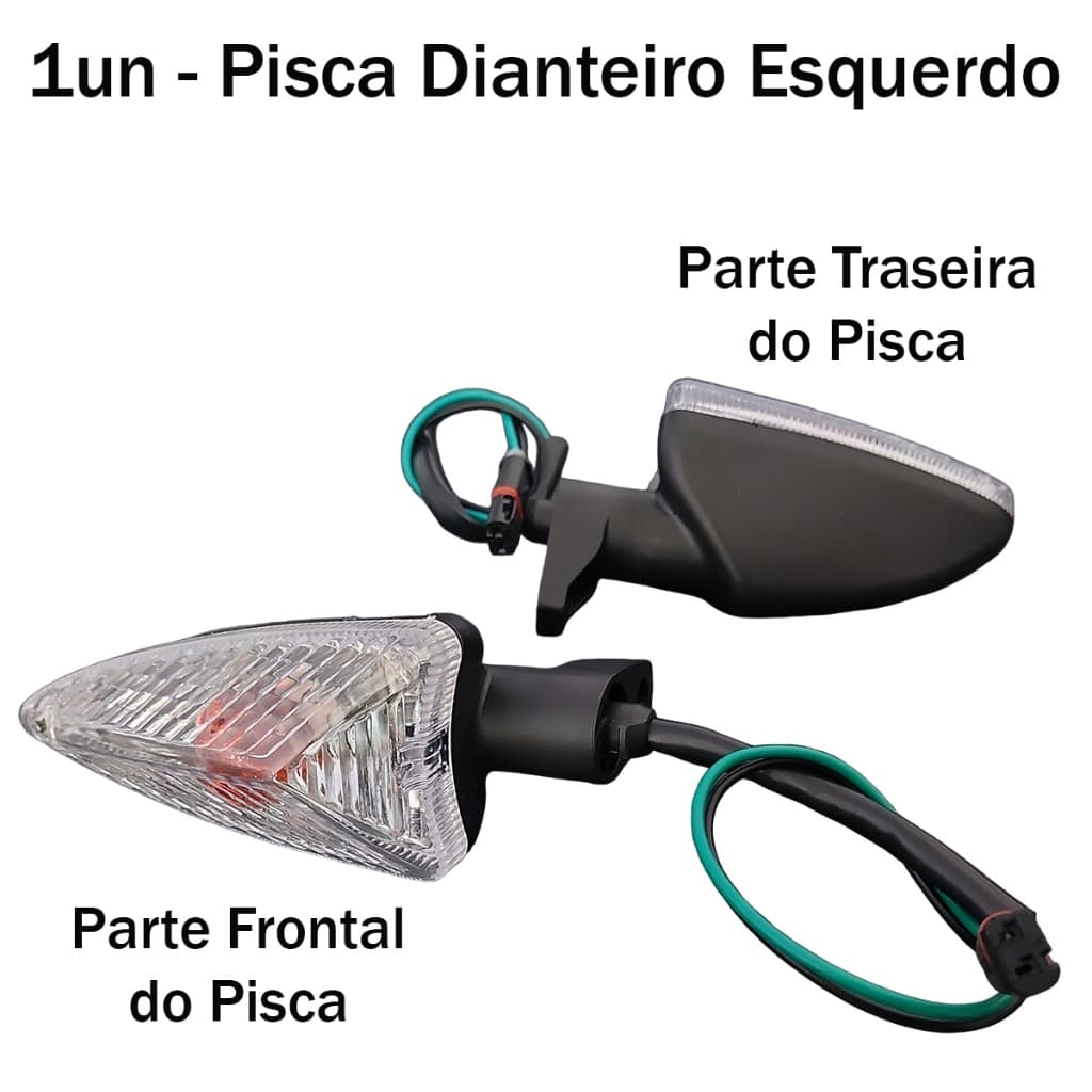 Pisca Seta Dianteiro Esquerdo Tiger 1050 2009 2010 2011 2012 2013 2014 2015 / Tiger 800 2011 a 2015