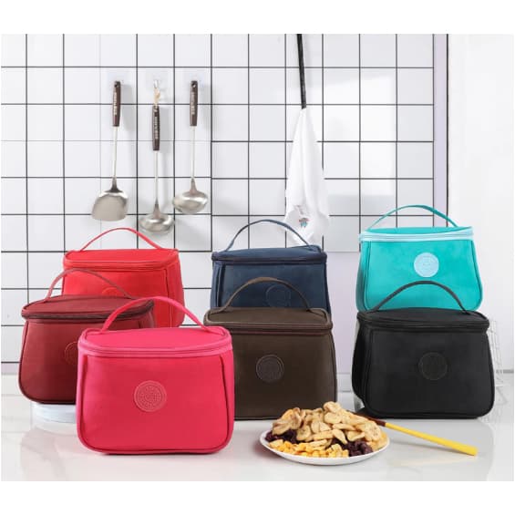 Lancheira Térmica Com Isolamento Para As Mulheres Crianças Portátil/Bolsa Tote/Trabalho