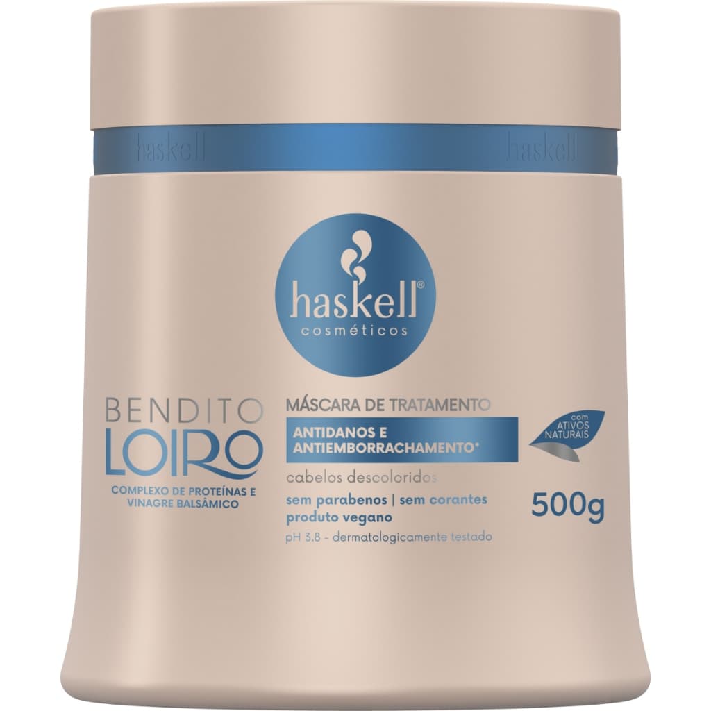 Mascara Haskell Bendito Loiro 500 ml