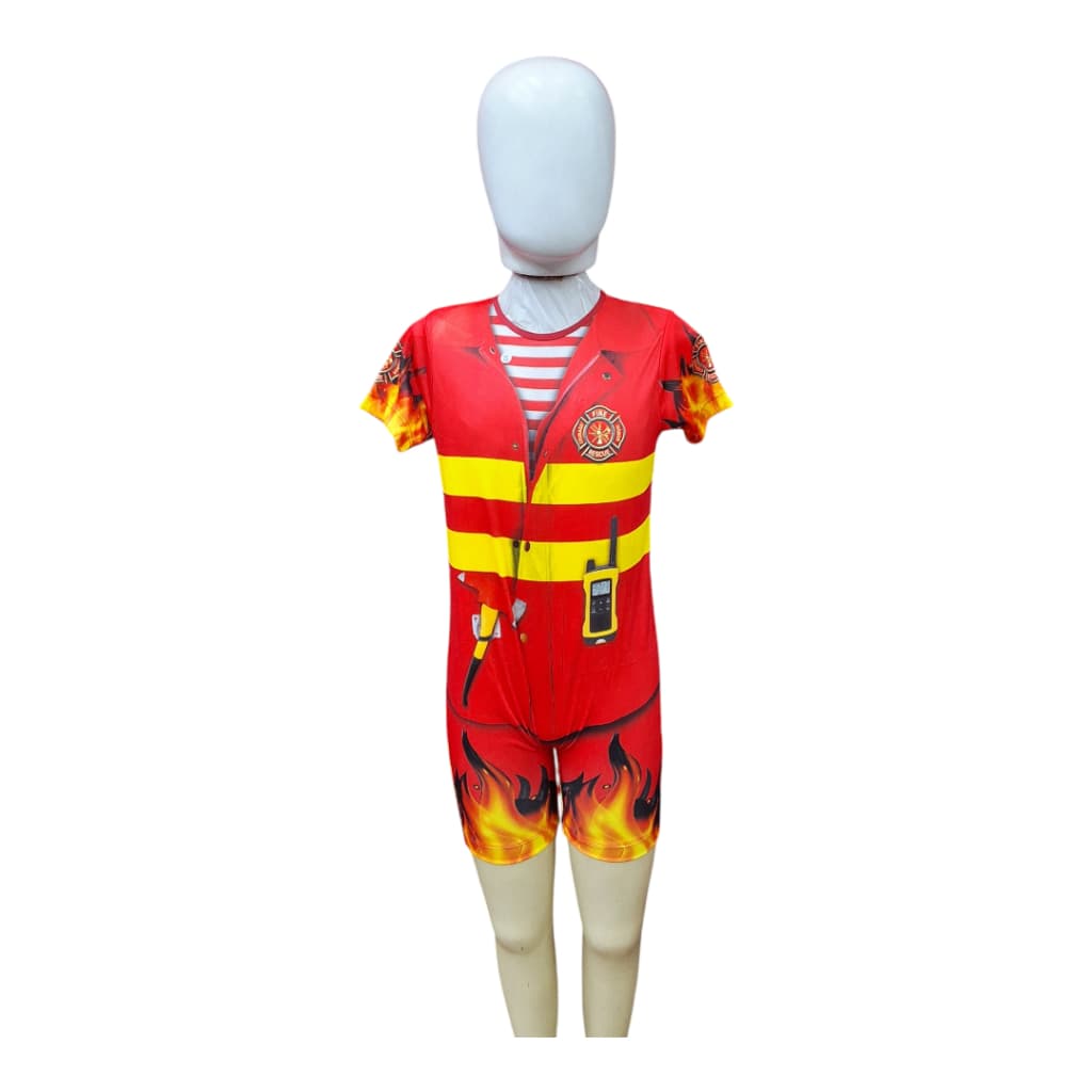 Fantasia infantil bombeiro