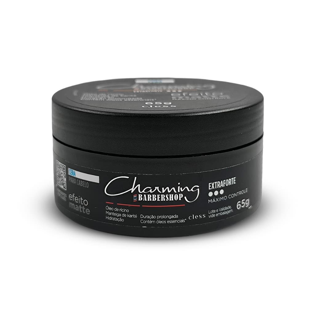 Pomada Cera Efeito Matte Extra Forte Charming Barbershop