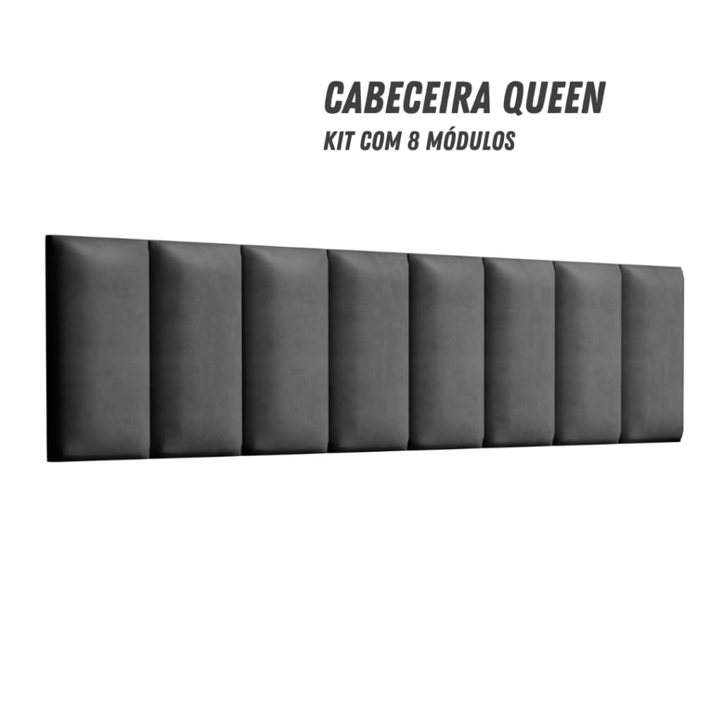 Cabeceira Casal Queen Auto Colante Decoração Quarto