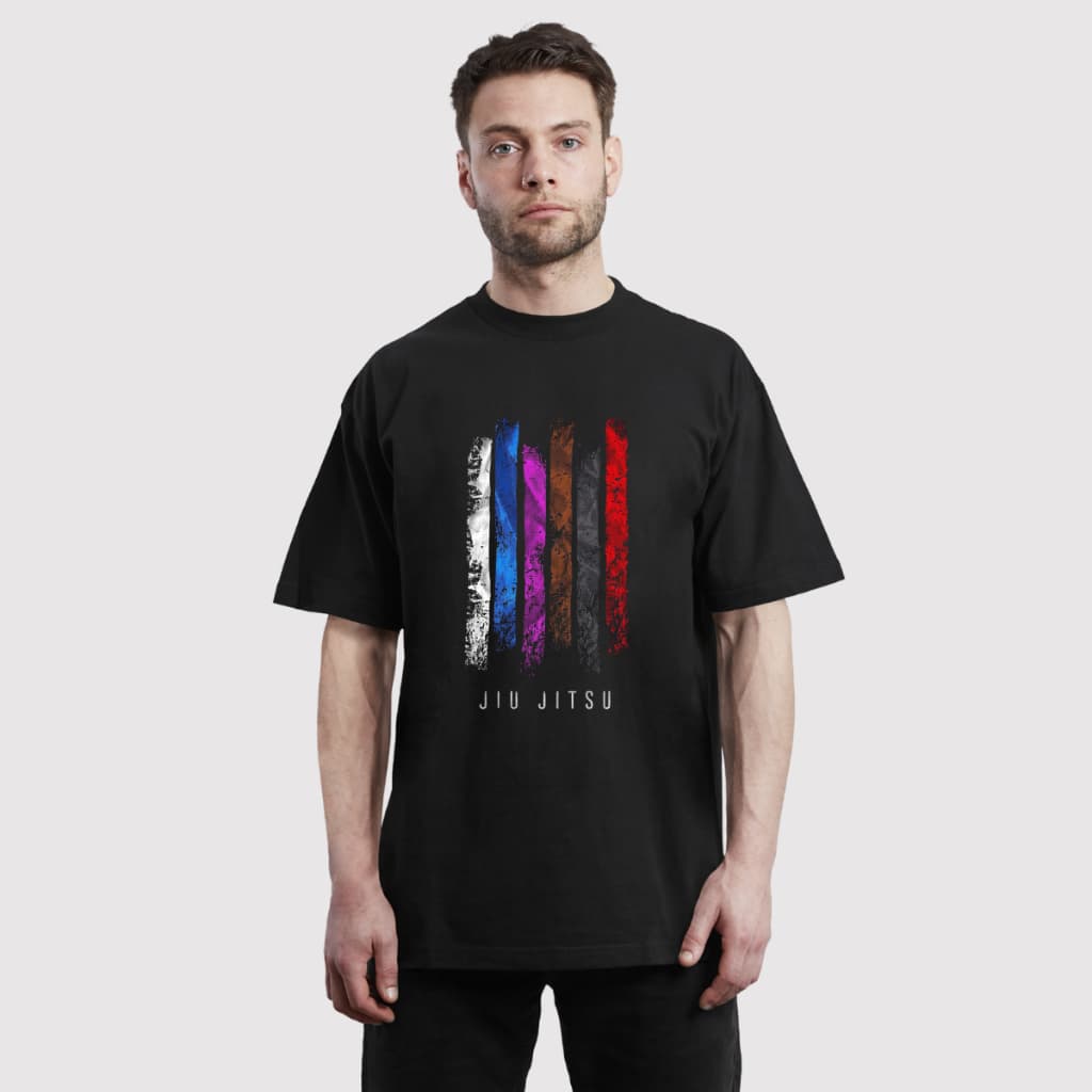 Camiseta Oversize Masculina JIU -JUTSU Streetwear