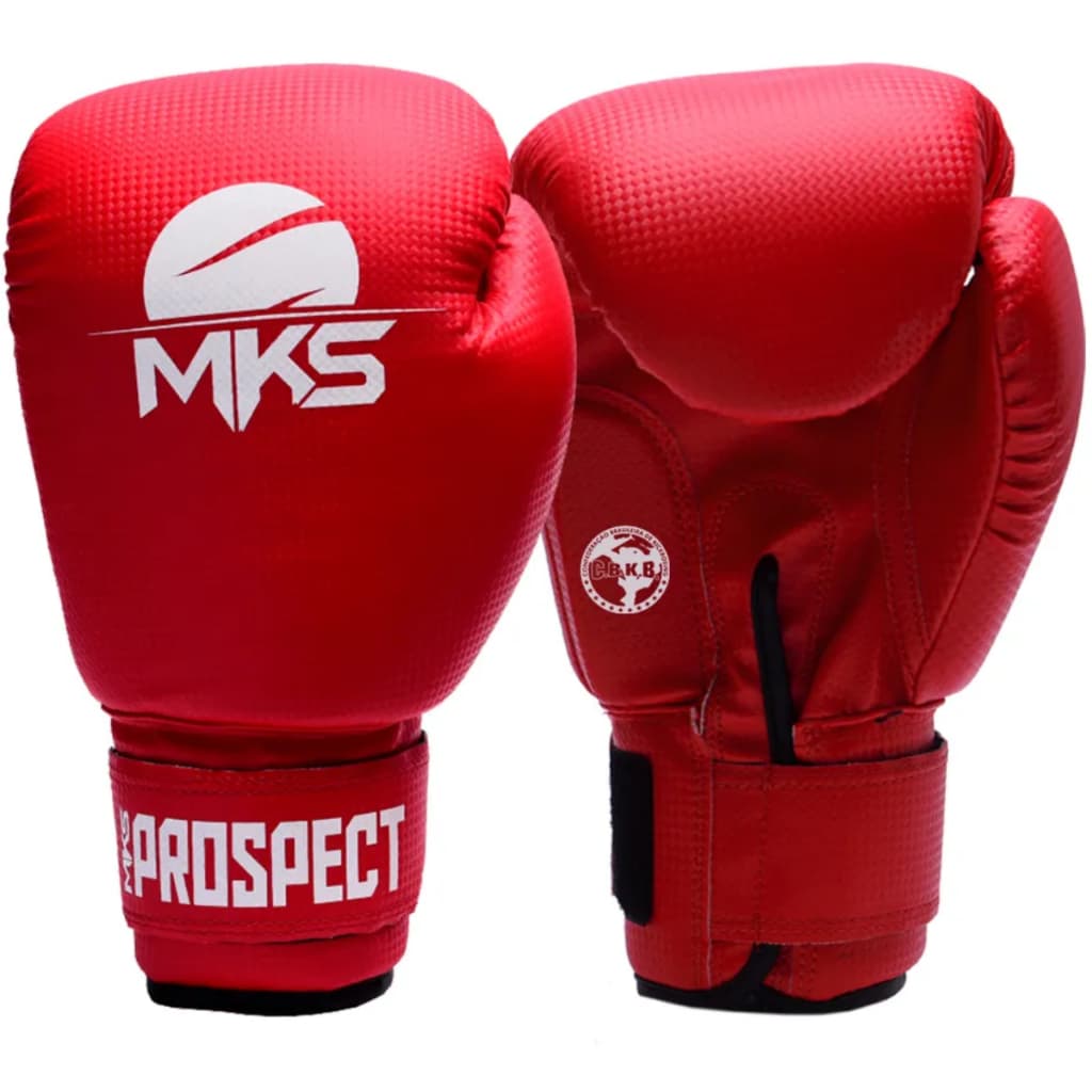 LUVA MUAY THAI BOXE KICKBOXING PROSPECT VERMELHA - MKS COMBAT