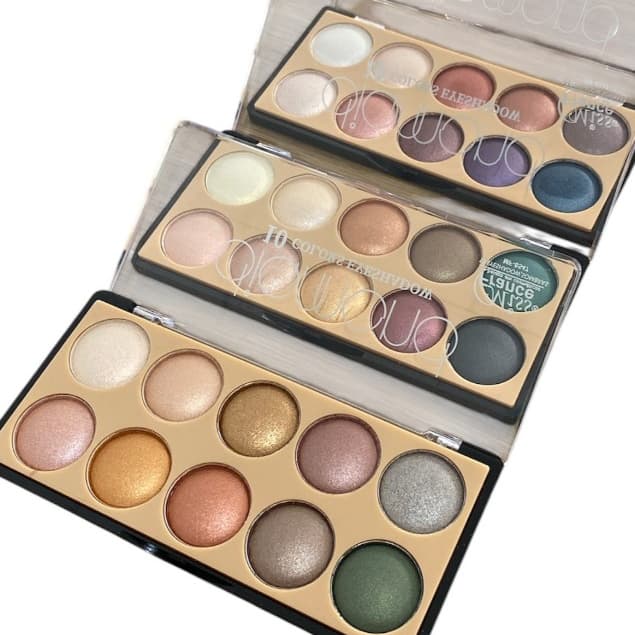 PALETA de sombers 10 cores MISS FRANCE beleza